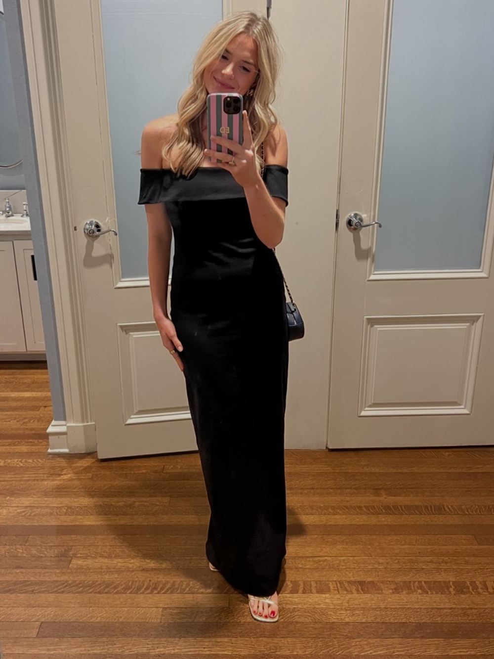 Lovers + Friends Black Galleria Gown